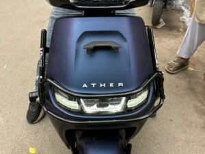 CRASH GUARD FOR ATHER RIZTA ELECTRIC PERFECT FITTMENT FOR THIS MODEL HEAVY QUALITY METAL WITH PREMIUM POWDERED COATING AND SLIDERS ON BOTH SIDES