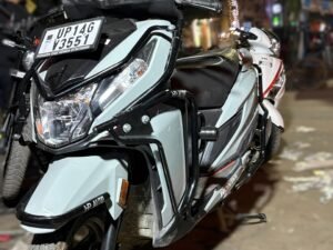 Crash Guard for Honda DIO 125 | Heavy-Duty Metal Body Frame Guard | Perfect Fit for DIO 125 BS6 Model | Premium Powder-Coated Finish with Sliders on Both Sides for Maximum Protection